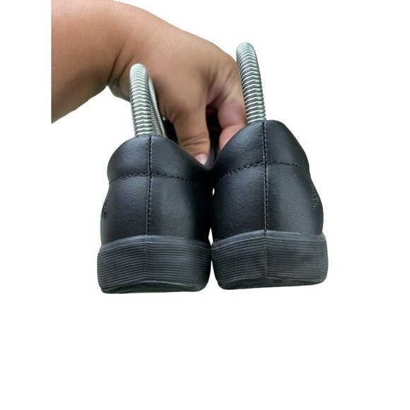 Grasshoppers Ortholite Black Leather Comfort Shoes sneakers Women US 7.5 - Picture 5 of 7